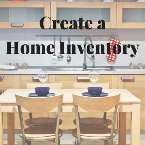 create a home inventory